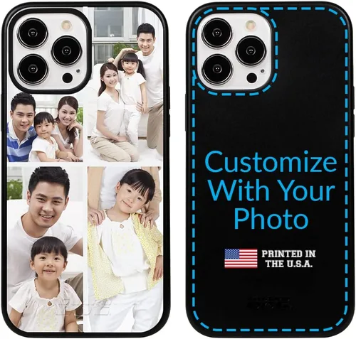 Vista 9 de Guard Dog Funda compatible con iPhone 13 Pro Max, grado militar, protección resistente de dos piezas, personalizada, fotos, seis marcos