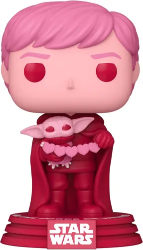 Vista 2 de Funko Star Wars: San Valentín - Luke Skywalker y Grogu