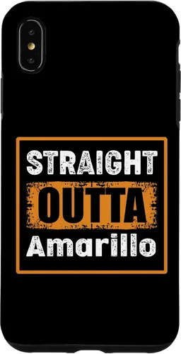 Vista 11 de Straight Outta Amarillo Texas USA Retro Distressed Vintage Case for iPhone 17