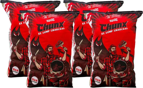 Vista 11 de Jealous Devil Chunx XL Lump Charcoal, 100% All Natural BBQ Hardwood