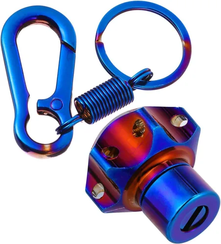 Vista 8 de WOONEKY Concha de Llave Modificada Accesorios De Motocicleta Funda de Llave de Motocicleta Concha con Llave de Seguridad Motocicleta Cabeza de Llave