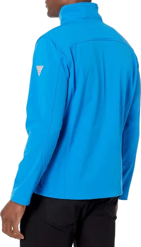 Vista 2 de GUESS Chaqueta Softshell de manga larga con bolsillo de 1 pecho para hombre
