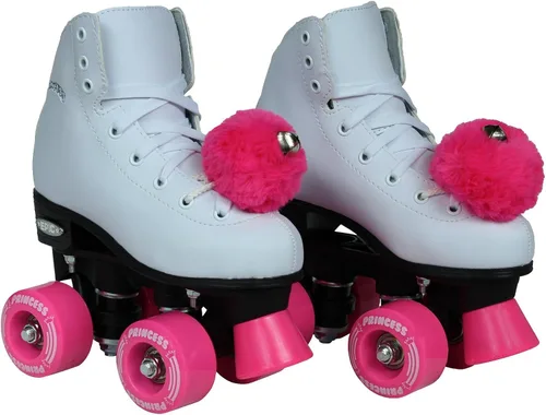 Vista 4 de Epic Skates Pink Princess - Patines de cuatro ruedas para niñas