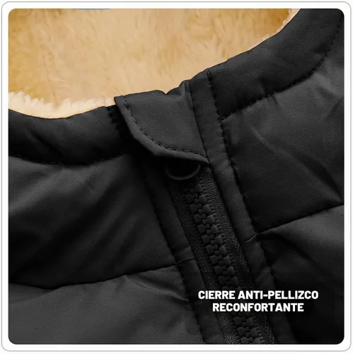Vista 3 de Abrigo de forro polar para bebé niña de invierno con capucha, chaqueta acolchada para niño pequeño Negro1