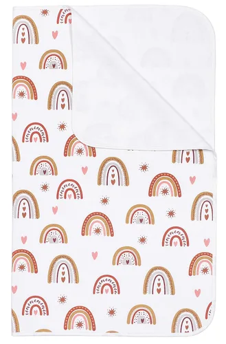 Vista 8 de Almohadilla de cama impermeable para bebé, lavable, reutilizable, de 31"x40" grande, protector de colchón para niños pequeños, almohadillas