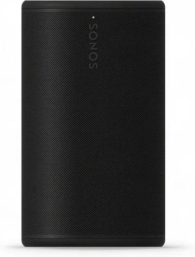 Vista 2 de Sonos Play - Altavoz Bluetooth portátil con WiFi, Alexa, batería de 24 horas, base de carga, color negro