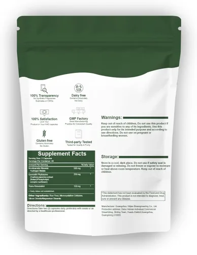 Vista 2 de Suplemento de resveratrol NAD con NAD nicotinamida ribósido resveratrol 900 mg, Boost NAD+ para la salud celular, antienvejecimiento, energía