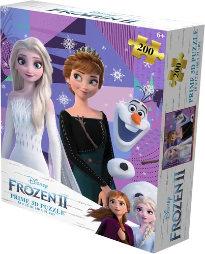 Vista 8 de Prime 3D Disney Frozen - Rompecabezas 3D de 200 piezas, 24 x 18