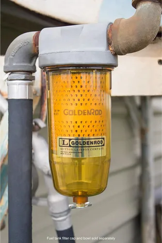 Vista 3 de Dutton-Lainson Company - Goldenrod (470-5) Elemento de Repuesto de Filtro de Tanque de Combustible - Separador de Agua de Gasolina y Combustible