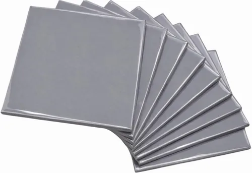 Vista 20 de Tenedos - Caja de 10 piezas para azulejos de cerámica brillantes de 4 1/4 pulgadas, para pared de baño y cocina, acabado brillante, aspecto clásico