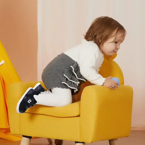 Vista 2 de BMCiTYBM Zapatos para caminar de malla transpirable para bebés, niños y niñas, ligeros, antideslizantes, para primeros pasos, 6, 9, 12, 18, 24 meses