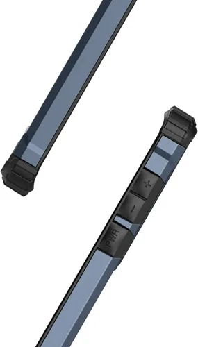 Vista 3 de ENCASED Scorpio - Funda protectora resistente para Motorola Edge (2020) (azul pizarra)