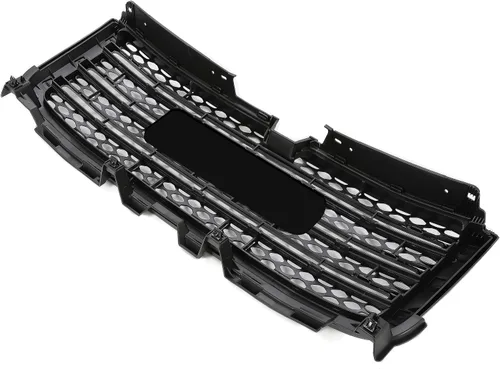 Vista 9 de KUAFU Rejilla de parachoques delantero compatible con Chevy Silverado GMC Sierra 2500 3500 HD 2011-2014 con emblema de repuesto para 20966057