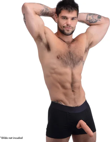 Vista 3 de Armor Boxer Arnés con junta tórica fabricado con mezcla de algodón transpirable para hombres y mujeres. Elástico de apoyo que se adapta a la mayoría