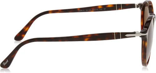 Vista 3 de Persol PO3285S - Gafas de sol redondas, NegroVerde