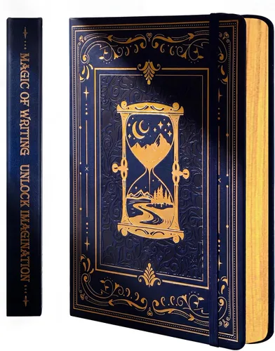 Vista 10 de Thboxes Cuaderno de 80 hojas, cuaderno ejecutivo de tapa dura de 5.7 x 8.3 pulgadas, para estudiantes, trabajadores, mujeres y hombres, bloc de Negro