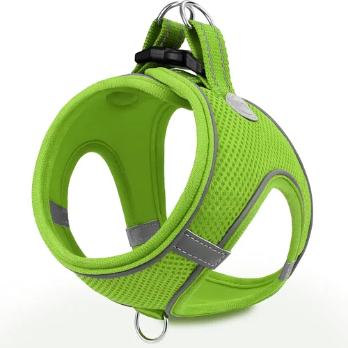 Vista 12 de Joytale Arnés para Perros Pequeños, Chaleco de Malla Transpirable Step-in, Arneses Acolchados Suaves Reflectantes para Gatos y Perros Cachorros