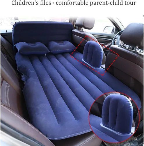 Vista 7 de Colchón de aire para cama de camión, colchón de aire para automóvil, cama inflable para automóvil, almohadilla de dormir trasera, bolsa
