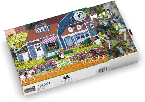 Vista 6 de Buffalo Games - Silver Select - Charles Wysocki - Flores de viento de la pradera - Rompecabezas de 1000 piezas para adultos - Rompecabezas