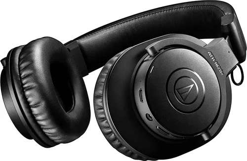 Vista 3 de Audio-Technica ATH-M20xBT Auriculares inalámbricos sobre la oreja, color negro