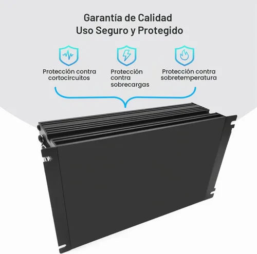 Vista 5 de Fuente de alimentación conmutada de 1500 W AC-DC SMPS Salida 12V 100A Adaptador PSU AC-DC Convertidor de transformador industrial de 12 voltios 12 V