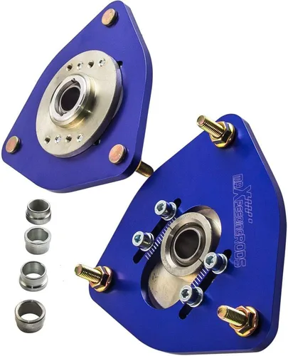 Vista 3 de maXpeedingrods Placas de curvatura delanteras para Subaru Impreza GDB 2002-2007 Suspensión Azul