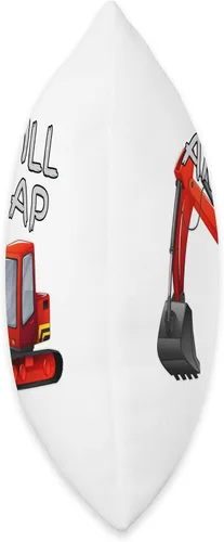 Vista 2 de Excavator Joke gifts Excavator - Almohada de relleno de huecos para máquina pesada, 18 x 18, multicolor