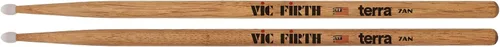 Vista 6 de Vic Firth 5ATN Terra - Baquetas de madera, punta de nailon
