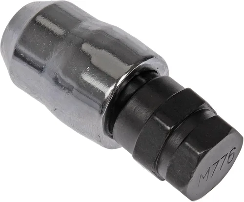 Vista 5 de Dorman 711-621 Cerradura de tuerca de rueda cromada dúplex bellota M14-1.50 compatible con modelos seleccionados, paquete de 4