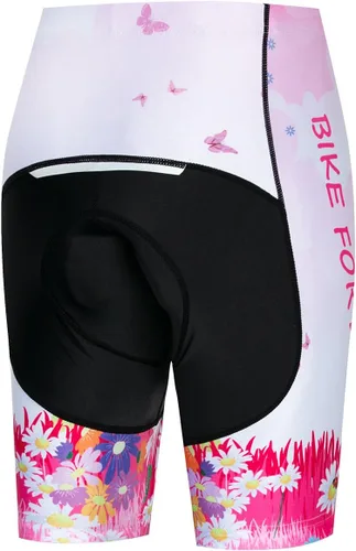 Vista 6 de Conjunto de jersey de ciclismo para mujer, bicicleta de montaña, almohadilla de gel 3D, pantalones cortos de desgaste