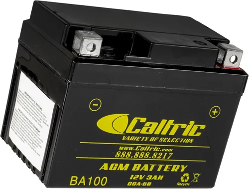 Vista 5 de Caltric Batería compatible con Yamaha Gtx-4Lbs0-00-00 Bty-Gt4Lb-S0-00 Ytx4L-Bs Agm