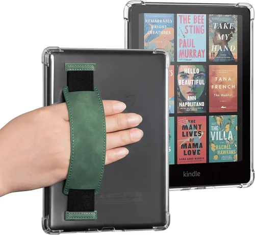 Vista 42 de iDLEHANDS Funda magnética transparente para Kindle Paperwhite de 7" de 12ª generación 2024 y Kindle Colorsoft - con AirBag compatible con iPhone