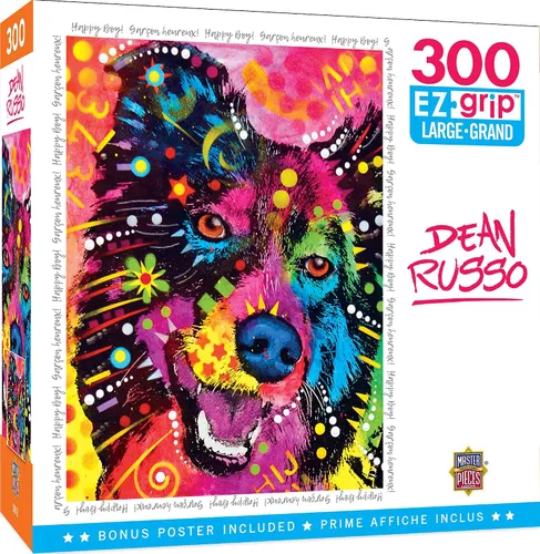 Vista 15 de Masterpieces Rompecabezas EZ Grip de 300 piezas - I'm Rocky, Nice to Meet You - 18"x24