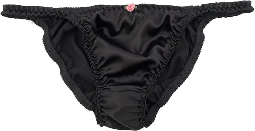 Vista 4 de Satini Tanga Bikini Bragas de satén para mujer