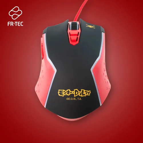 Vista 3 de FRTEC - Ratón para juegos con cable, Luffy de una pieza, compatible con PC, Mac, PS5, Xbox Series X/S (mouse de una pieza)