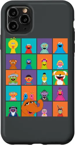 Vista 20 de Funda para iPhone 16 Sesame Street Character Squares