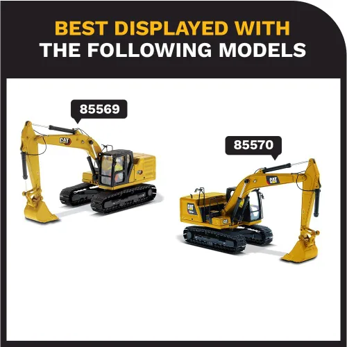 Vista 7 de Diecast Masters Excavadora hidráulica Caterpillar 323F L, Core Classics Series Camiones para gatos y equipo de construcción, coleccionable a escala