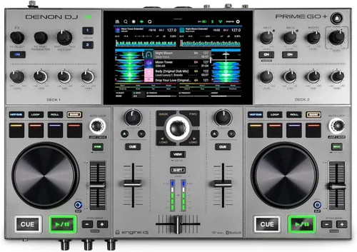 Vista 10 de Denon DJ PRIME GO+ Controlador portátil independiente para DJ