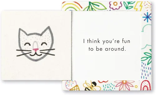 Vista 6 de Compendium ThoughtFulls para niños — Eres increíble — 30 tarjetas desplegables para compartir con niños, cada una con un mensaje inspirador