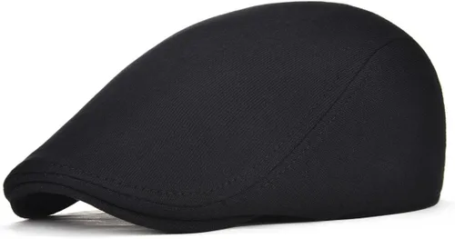 Vista 3 de VOBOOM - Gorra de algodón para hombre con diseño de Ivy Gatsby Newsboy