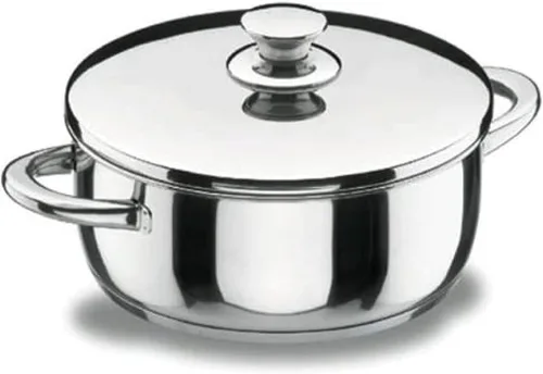 Vista 6 de LACOR Cacerola Vitrocor, Talla única, 7.1 in, Plata