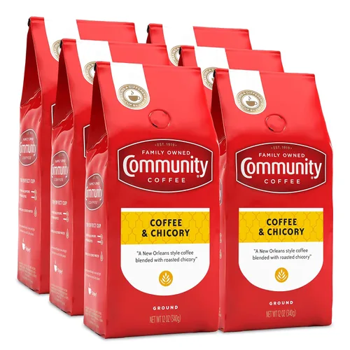 Vista 22 de Community Coffee 100% Colombia, café molido tostado medio oscuro, 12 onzas (paquete de 1)