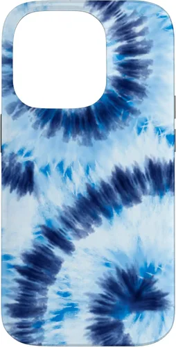 Vista 17 de Blue Tie Dye Swirl Case for iPhone 17