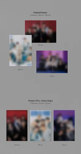 Vista 5 de Fantagio Music Astro - All Yours (Vol.2) Álbum+Póster plegado+Juego de tarjetas fotográficas adicionales (ME ver.) (KTMCD0882)