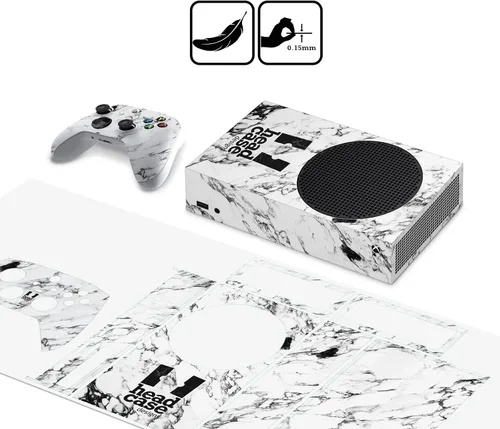 Vista 9 de Head Case Designs Calcomanía de vinilo con licencia oficial del castillo de Harry Potter, funda de vinilo para juegos compatible con consola Xbox