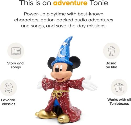 Vista 4 de Figurita de audio Tonies de Mickey mago de Disney's Fantasia