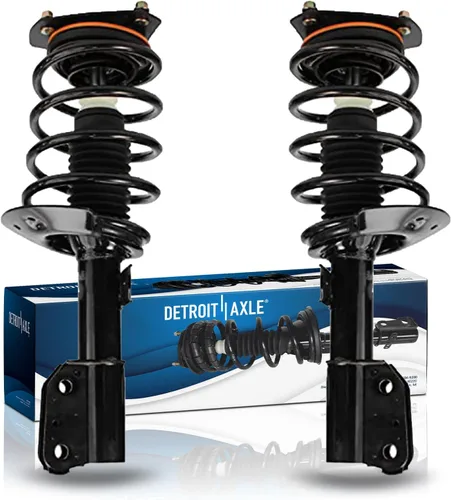 Vista 17 de Detroit Axle - Puntales 4WD para Ford Expedition Lincoln Navigator 1997-2002, 4 puntales completos con muelle helicoidal delantero trasero 1998 1999