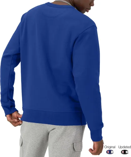 Vista 140 de Champion Sudadera de forro polar de peso medio con cuello redondo para hombre (regular o grande y alto)