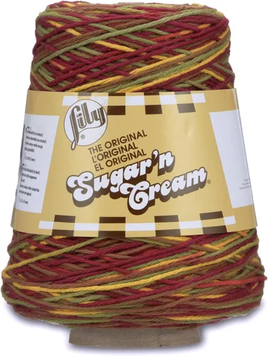 Vista 17 de Hilados Lily Sugar and Cream, Algodón, Blanco, Paquete de 10