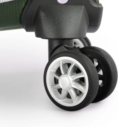 Vista 7 de Traveler's Choice Lares Softside - Equipaje expandible con ruedas giratorias, Verde, Lares Softside - Equipaje extensible con ruedas giratorias